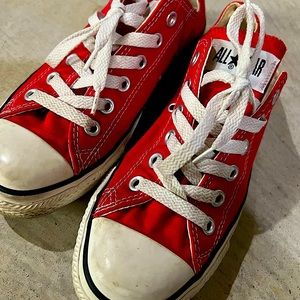 Red Unisex Converse
